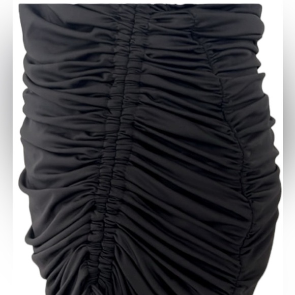 ADALEE MIDI PRINCESS POLLY BLACK DRESS Size 10 - Picture 6 of 14